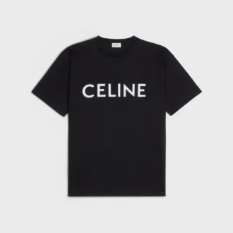 CELINE losvallend T-shirt van katoen jersey