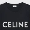 CELINE losvallend T-shirt van katoen jersey