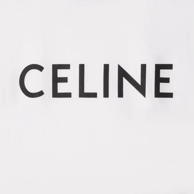 CELINE losvallend T-shirt van katoen jersey