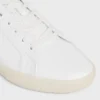 CELINE Lou lage vetersneaker met Triomphe-logo van lamsleer