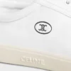 CELINE Lou lage vetersneaker met Triomphe-logo van lamsleer