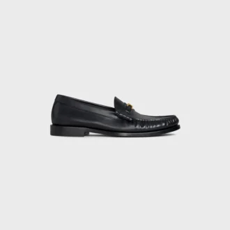 Celine Luco Loafer van gepolijst stierenleer