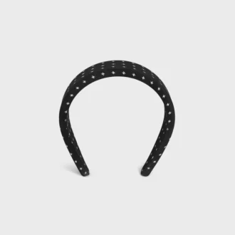 CELINE Micro Triomphe-hoofdband van zijde