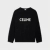 CELINE oversized trui van geribde wol