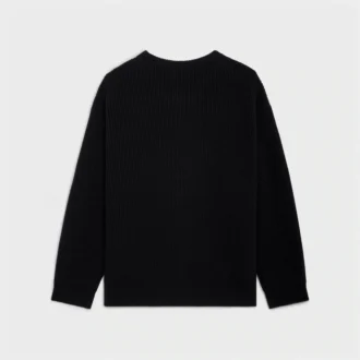 CELINE oversized trui van geribde wol