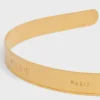 CELINE Paris dunne haarband in staal