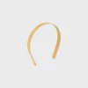 CELINE Paris dunne haarband in staal