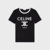 CELINE Paris T-shirt van katoenjersey