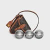 Celine Petanque-spel in Triomphe Canvas en kalfsleer