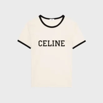 CELINE Regular T-shirt van katoenen jersey