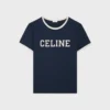 CELINE Regular T-shirt van katoenen jersey