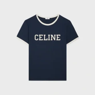 CELINE Regular T-shirt van katoenen jersey