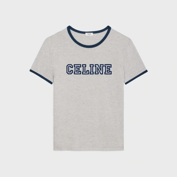 CELINE Regular T-shirt van katoenen jersey