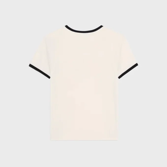 CELINE Regular T-shirt van katoenen jersey