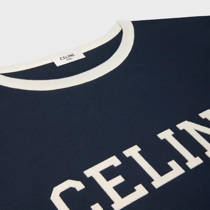 CELINE Regular T-shirt van katoenen jersey