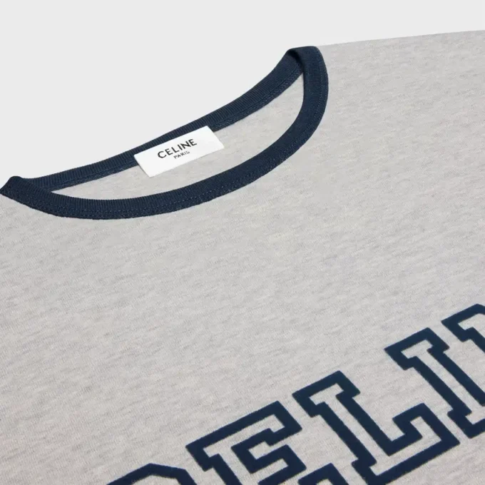 CELINE Regular T-shirt van katoenen jersey
