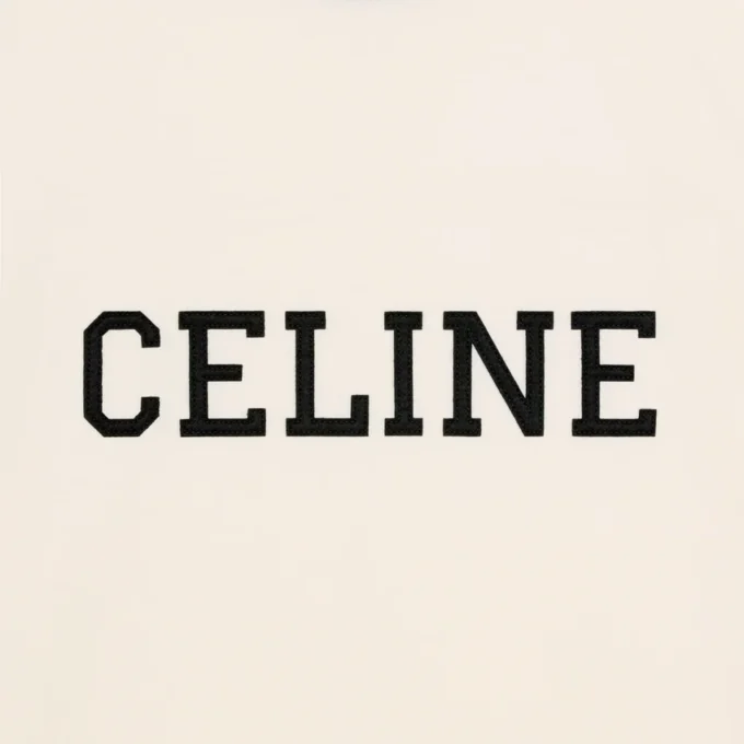 CELINE Regular T-shirt van katoenen jersey