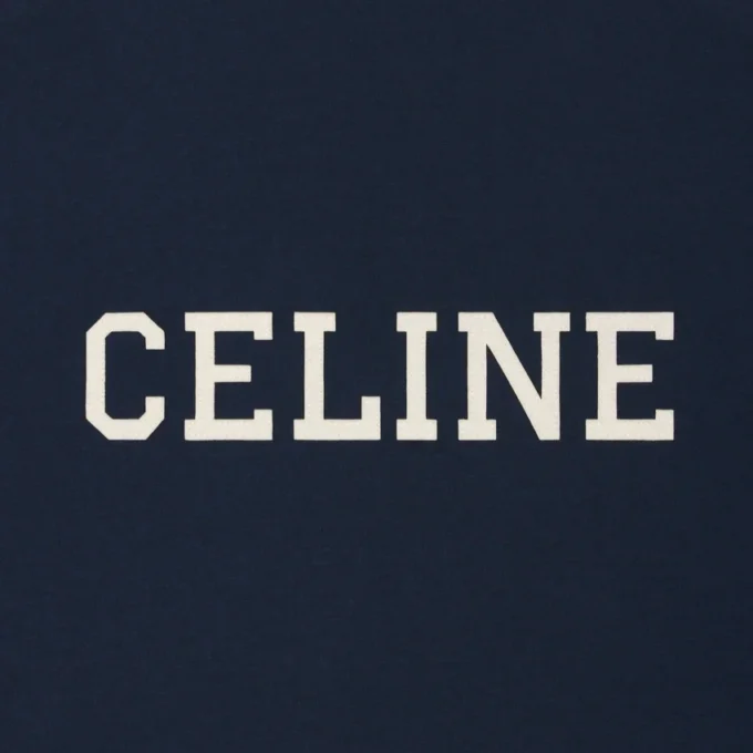 CELINE Regular T-shirt van katoenen jersey