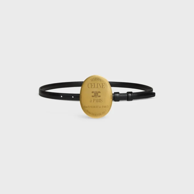 CELINE-riem 13 mm van Taurillon-leer