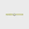 CELINE schijfgesp 25 mm van metaal & omkeerbare riem 25 mm van glad en generfd kalfsleer