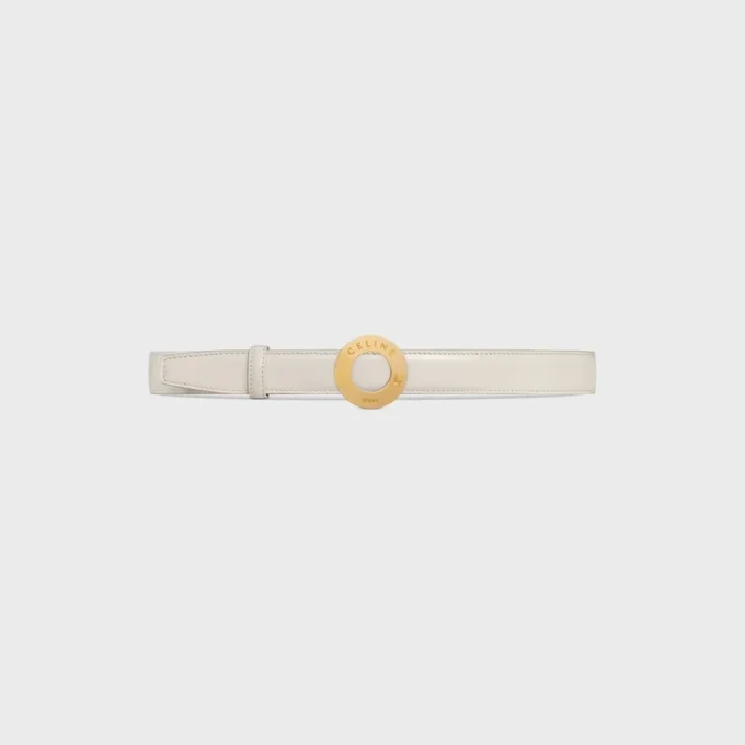 CELINE schijfgesp & omkeerbare riem 25 mm