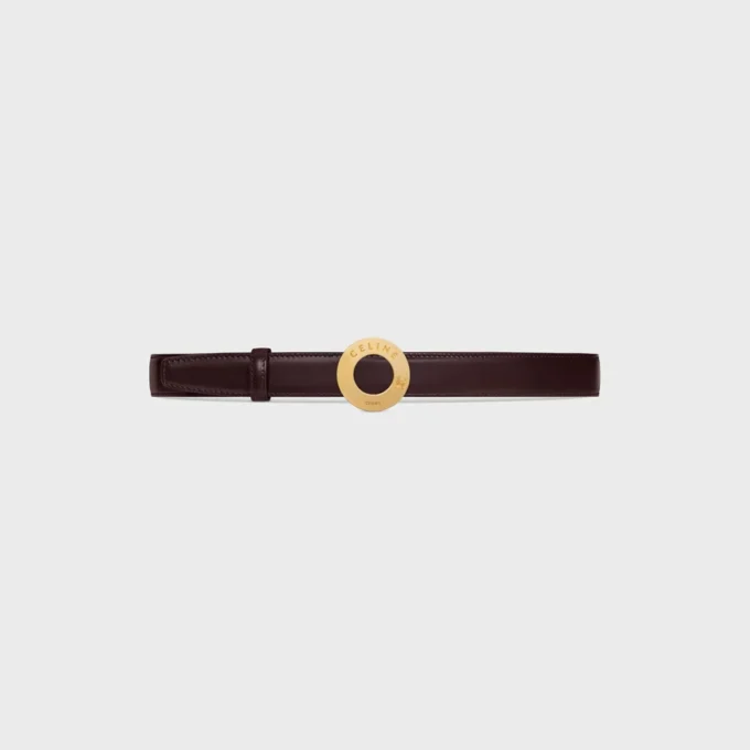 CELINE schijfgesp & omkeerbare riem 25 mm