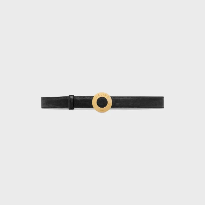 CELINE schijfgesp & omkeerbare riem 25 mm