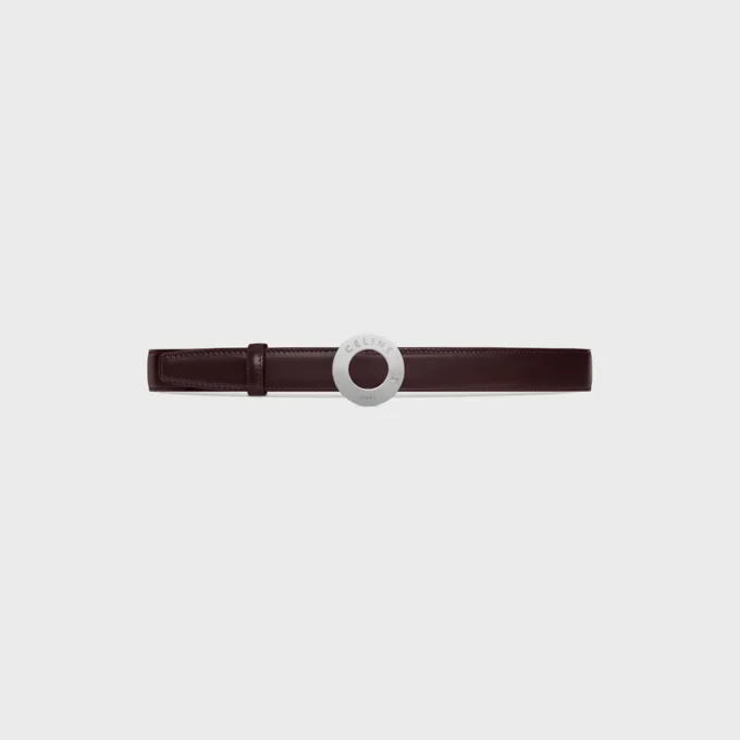 CELINE schijfgesp & omkeerbare riem 25 mm