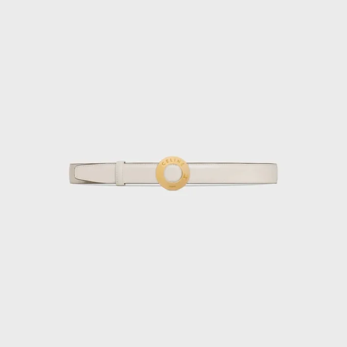 CELINE schijfgesp & omkeerbare riem 25 mm