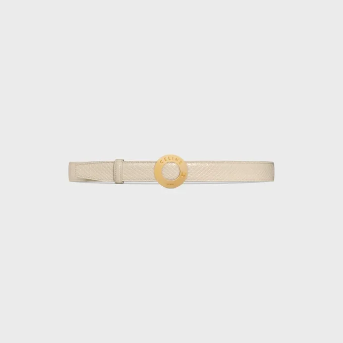 CELINE schijfgesp & omkeerbare riem 25 mm