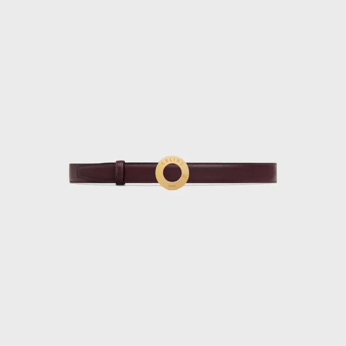 CELINE schijfgesp & omkeerbare riem 25 mm