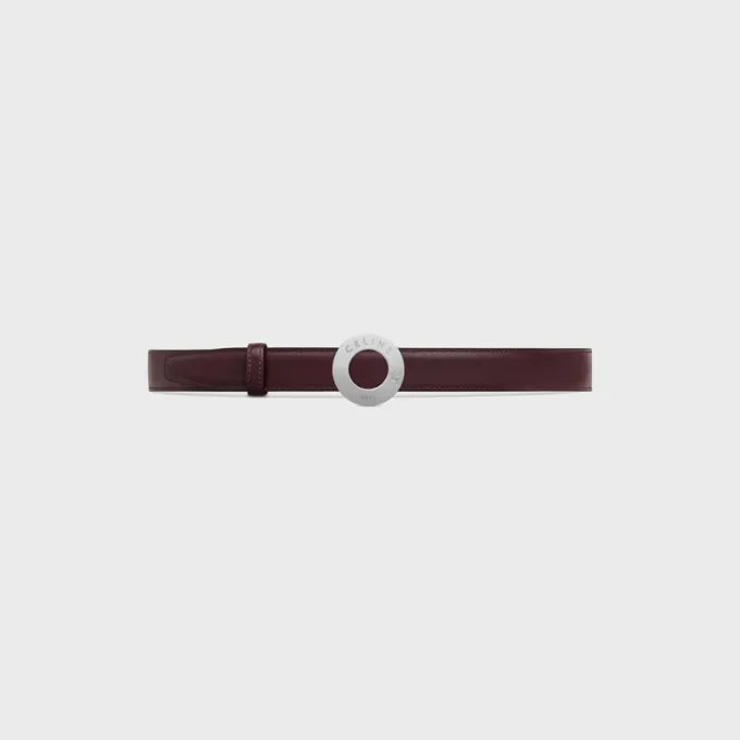 CELINE schijfgesp & omkeerbare riem 25 mm