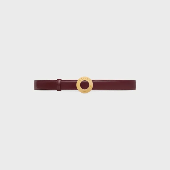 CELINE schijfgesp & omkeerbare riem 25 mm