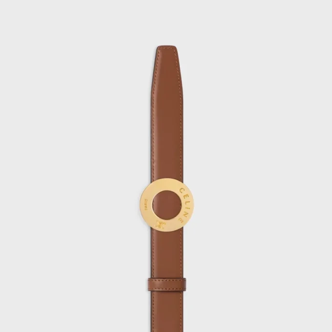 CELINE schijfgesp & omkeerbare riem 25 mm