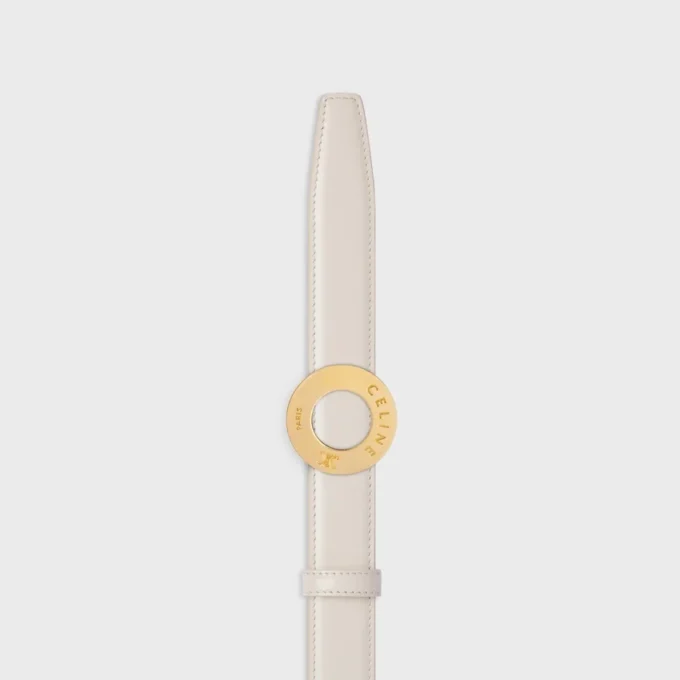 CELINE schijfgesp & omkeerbare riem 25 mm