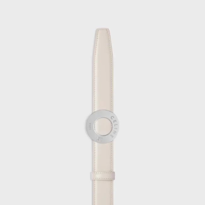 CELINE schijfgesp & omkeerbare riem 25 mm