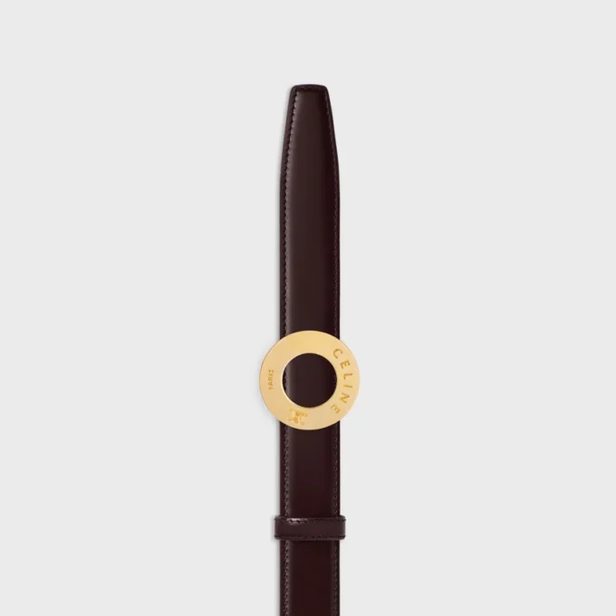 CELINE schijfgesp & omkeerbare riem 25 mm