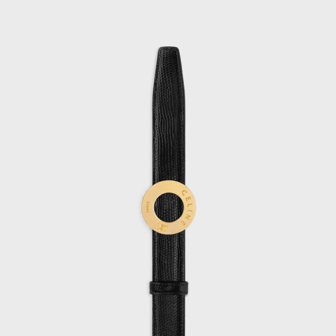 CELINE schijfgesp & omkeerbare riem 25 mm