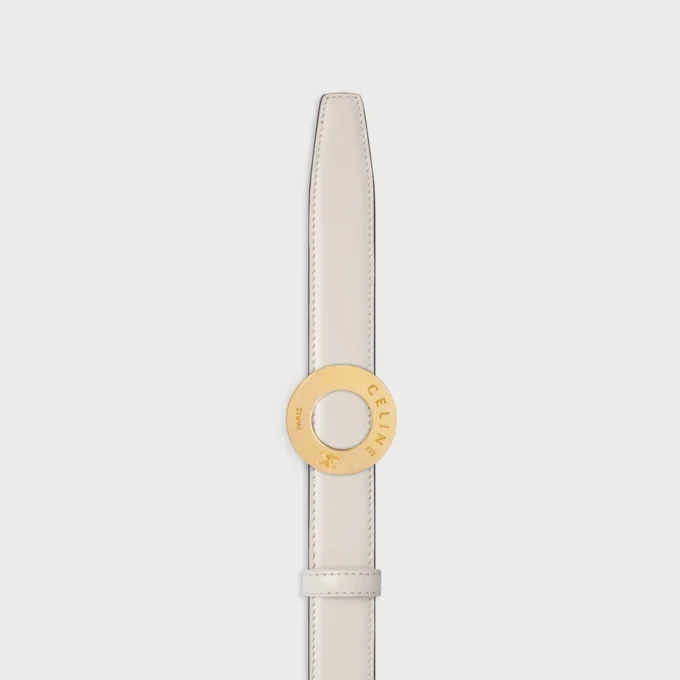 CELINE schijfgesp & omkeerbare riem 25 mm