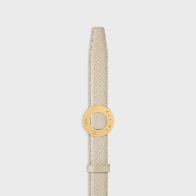 CELINE schijfgesp & omkeerbare riem 25 mm