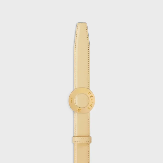 CELINE schijfgesp & omkeerbare riem 25 mm