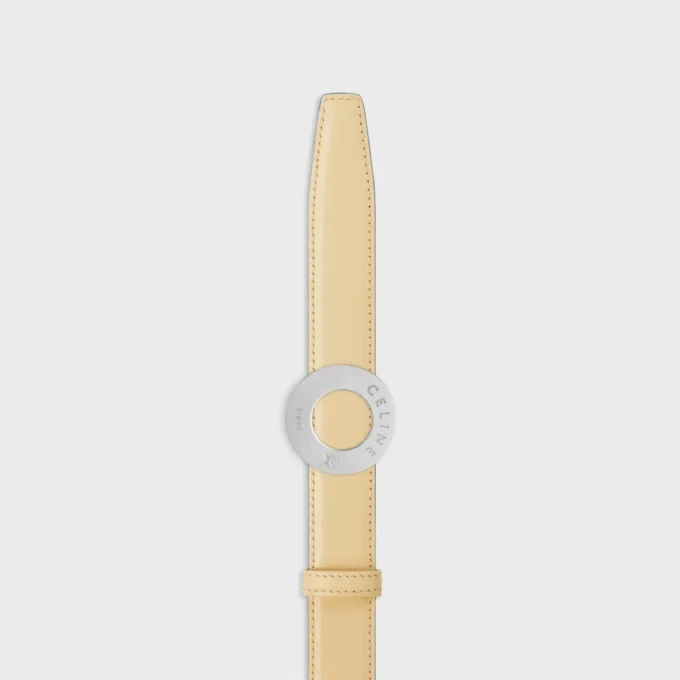 CELINE schijfgesp & omkeerbare riem 25 mm