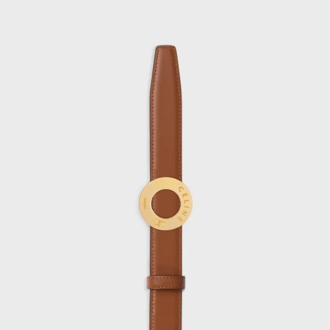 CELINE schijfgesp & omkeerbare riem 25 mm