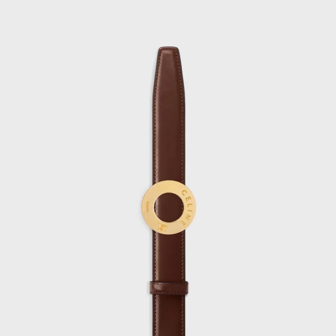 CELINE schijfgesp & omkeerbare riem 25 mm