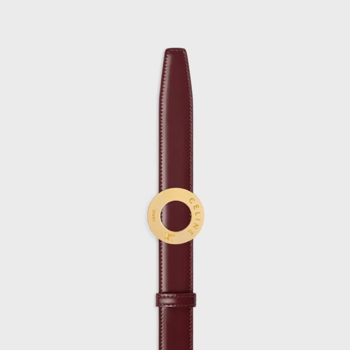 CELINE schijfgesp & omkeerbare riem 25 mm