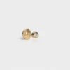 CELINE Sentimental Brillant-oorbel in geelgoud en diamant CELINE Sentimental Brillant-oorbel in geelgoud en diamant