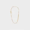 CELINE Sentimental rechte armband in geelgoud en diamant