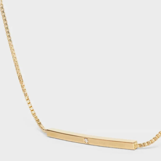CELINE Sentimental rechte armband in geelgoud en diamant