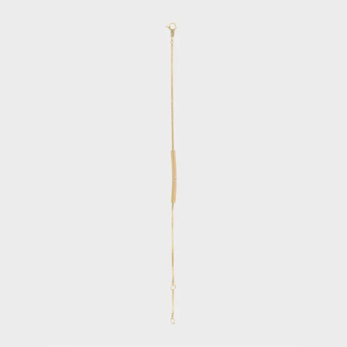 CELINE Sentimental rechte armband in geelgoud en diamant
