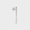 CELINE Sentimental rechte oorbel in witgoud en diamant CELINE Sentimental rechte oorbel in witgoud en diamant